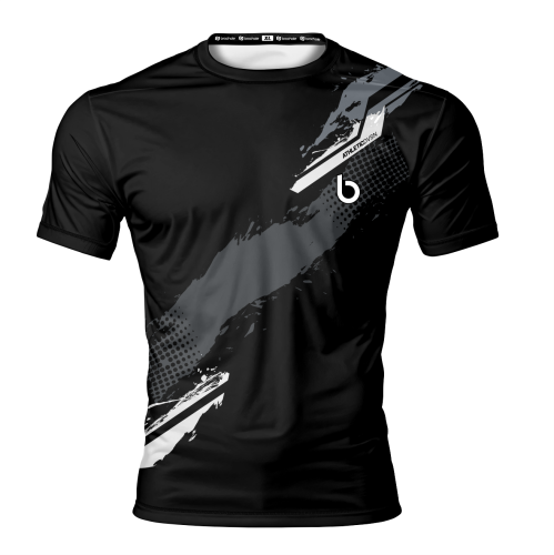 Czarna koszulka Treningowa męska Dvs Grey Czarna koszulka Treningowa Dvs Grey.przód.png