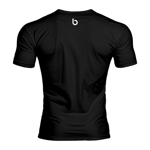 Czarna koszulka Treningowa męska Dvs Grey Czarna koszulka Treningowa Dvs Grey.tył.png