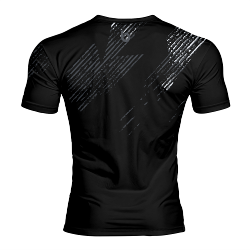 Czarno-biała koszulka treningowa Raw White Czarno-Biała Koszulka Treningowa Raw White.tył.png