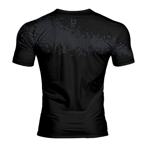 Wysokiej Jakości Koszulka Treningowa męska Rust Grey Wysokiej Jakości Koszulka Treningowa Rust Grey tył.png