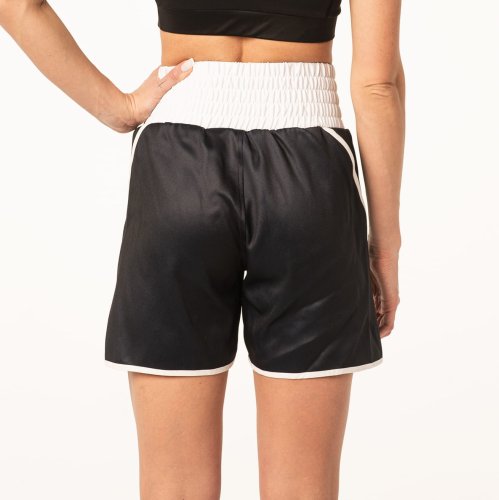 Spodenki damskie bokserskie Bad Girl White