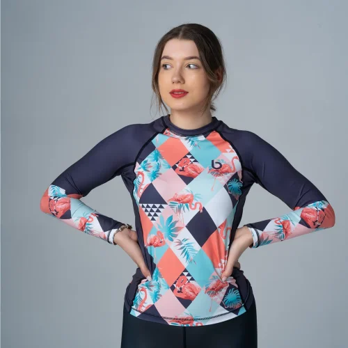 Rashguard Damski Sportowy Tropic
