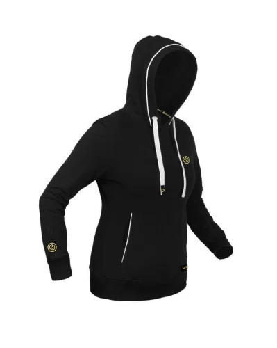 Bluza Damska Kangurka PREMIUM Dodatki Białe czarne bok2.png