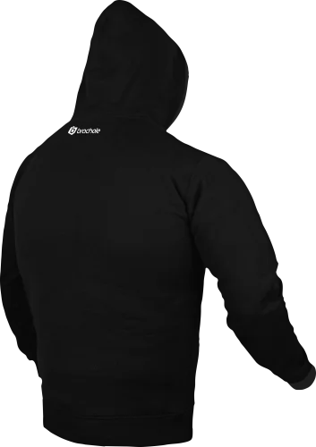 Czarna bluza kangurka dla mężczyzn EMBLE BLACK-Odkryj Styl z Bluzą Brachole