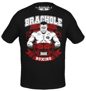 Koszulka Bawełniana BOXING Czarna