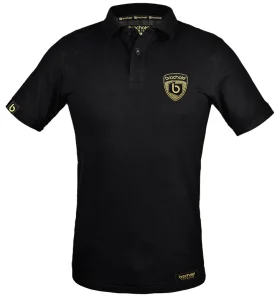 Koszulka Polo Czarna PREMIUM TARCZA