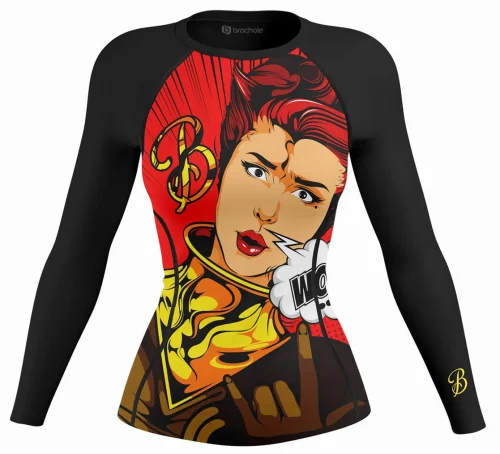 Rashguard na siłownię Damski Woman Hero
