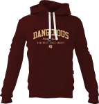 Bluza Damska Kangurka DANGEROUS Bordo