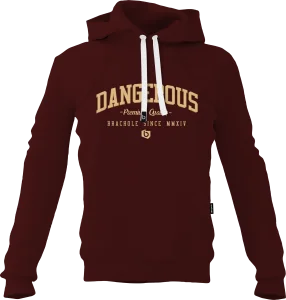 Bluza Damska Kangurka DANGEROUS Bordo