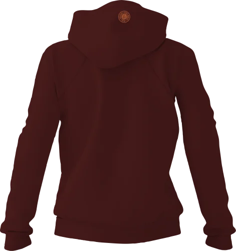 Bluza Damska Kangurka DANGEROUS Bordo dangerous gold b.png