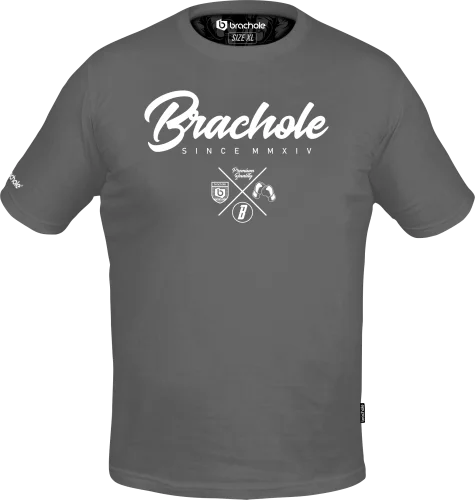 Koszulka Bawełniana GREY CLASSIC