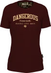Koszulka Damska DANGEROUS Bordo
