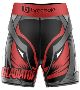 Spodenki Kompresyjne GLADIATOR Czerwony