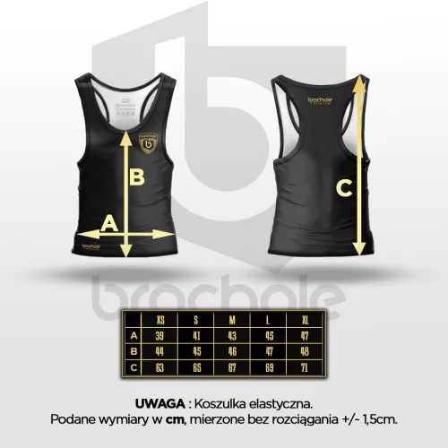 Szary tank top damski do ćwiczeń