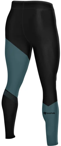 Legginsy treningowe męskie Plate Morskie