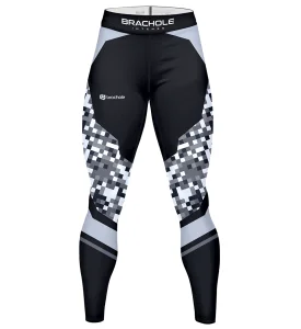 Legginsy PIXEL Błękitne