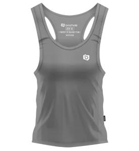Tank Top Damski NECK NAME Szary