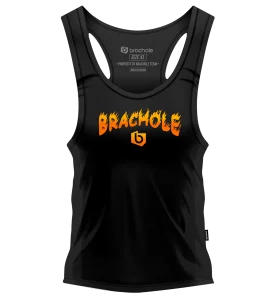 Tank Top Damski FUNNY FIRE Czarny