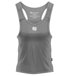 Tank Top Damski KLASYK ELEGANCKI Szary