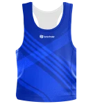 Tank Top Ringowy NIEBIESKI PASY