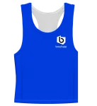 Tank Top Ringowy Niebieski