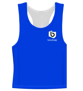Tank Top Ringowy Niebieski