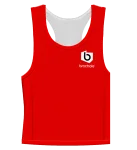 Tank Top Ringowy Czerwony