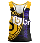 Tank Top LOGO Żółte