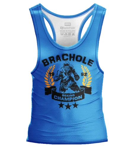 Niebieska koszulka Champion Tank Top męska