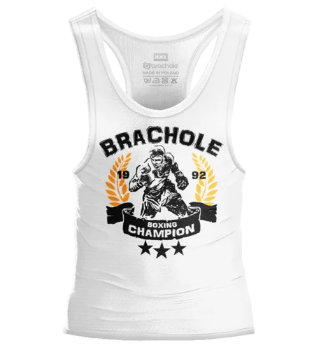 Biały Champion Tank Top męski