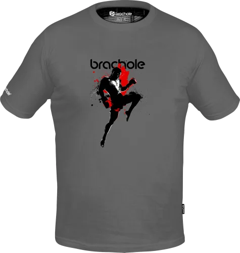 Koszulka Bawełniana KICK 2 Szara kick2 szare.png