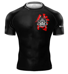 Rashguard Krótki SAMURAI Czarny
