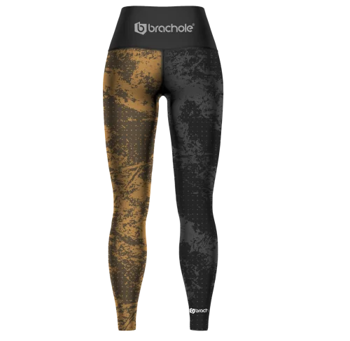 Damskie legginsy termoaktywne Brachole Grunge
