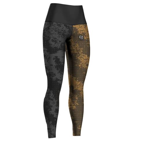 Legginsy termoaktywne Damskie Brachole Grunge 2