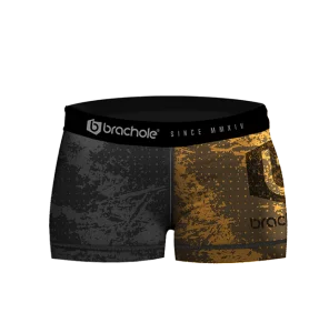 Spodenki Kompresyjne Damskie BRACHOLE GRUNGE