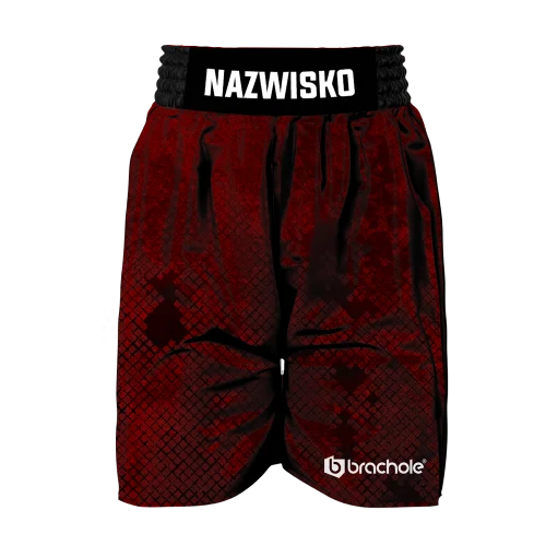 Czarne Spodenki Bokserskie męskie DAMAGED