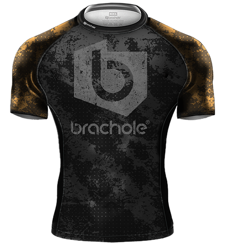 Rashguard Krótki BRACHOLE GRUNGE