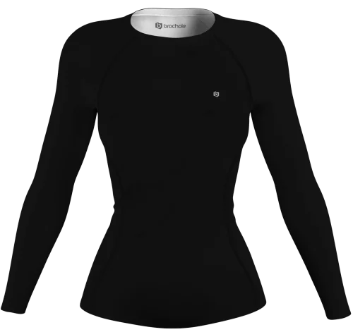Czarny Rashguard Damski