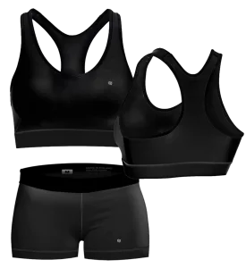 ZESTAW SPORTOWY CZARNY ST