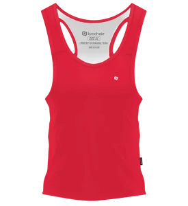 Tank Top Damski Treningowy MALINOWY