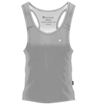 Tank Top Damski Treningowy SZARY