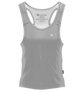 Tank Top Damski Treningowy SZARY