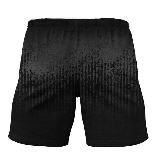 Czarne Spodenki treningowe GRUNGE PAIN