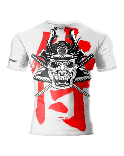 Koszulka Treningowa SAMURAI Biała koszulka_męska_samurai_bała_tył-kopia.png