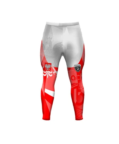 Legginsy Męskie treningowe w barwach narodowych
