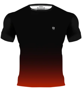 Koszulka Treningowa GRADIENT POMARAŃCZOWY