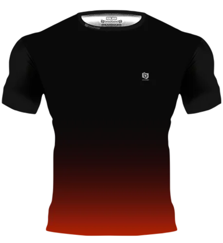 Koszulka Treningowa GRADIENT POMARAŃCZOWY