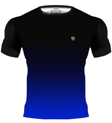 Koszulka Treningowa GRADIENT NIEBIESKI Gradient niebieski przod.png