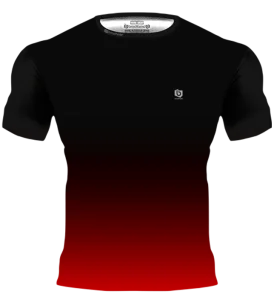Koszulka Treningowa GRADIENT CZERWONY