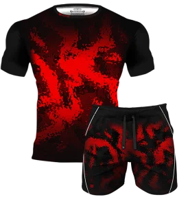 Zestaw Treningowy LIQUID CZERWONY